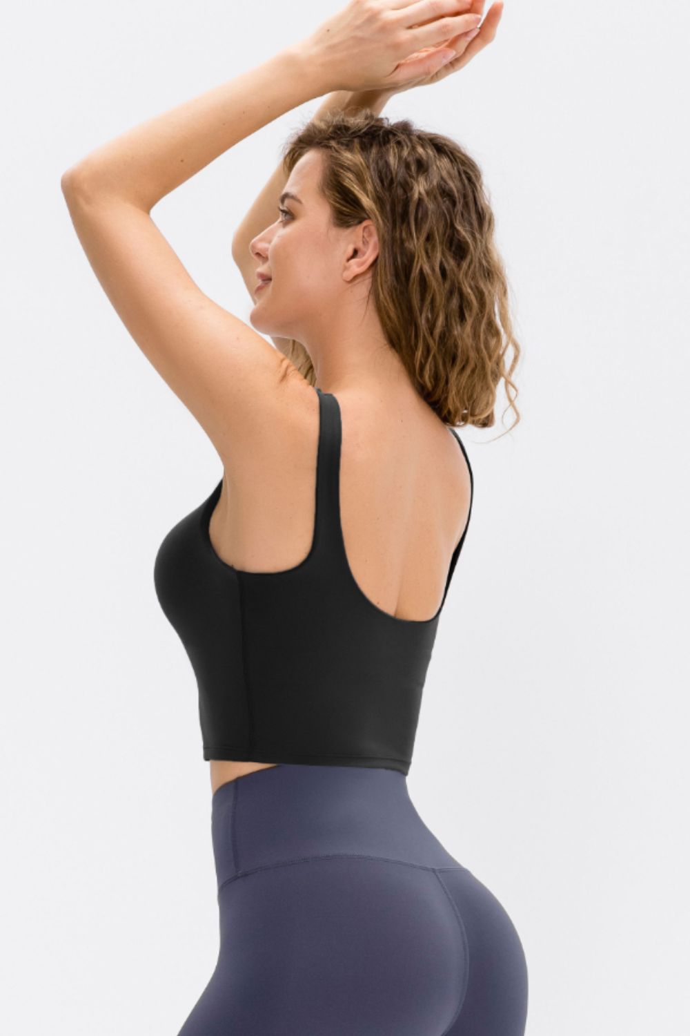 Get Active Crop Top- Black