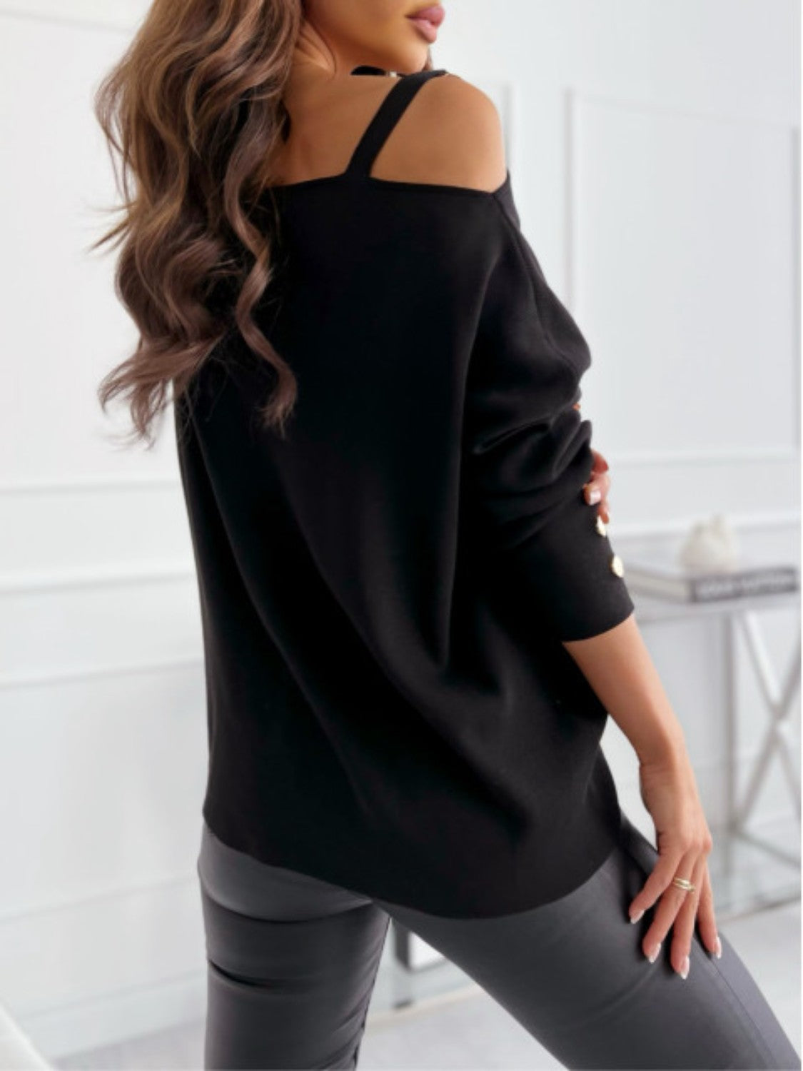 What Now Asymmetrical Top -Black